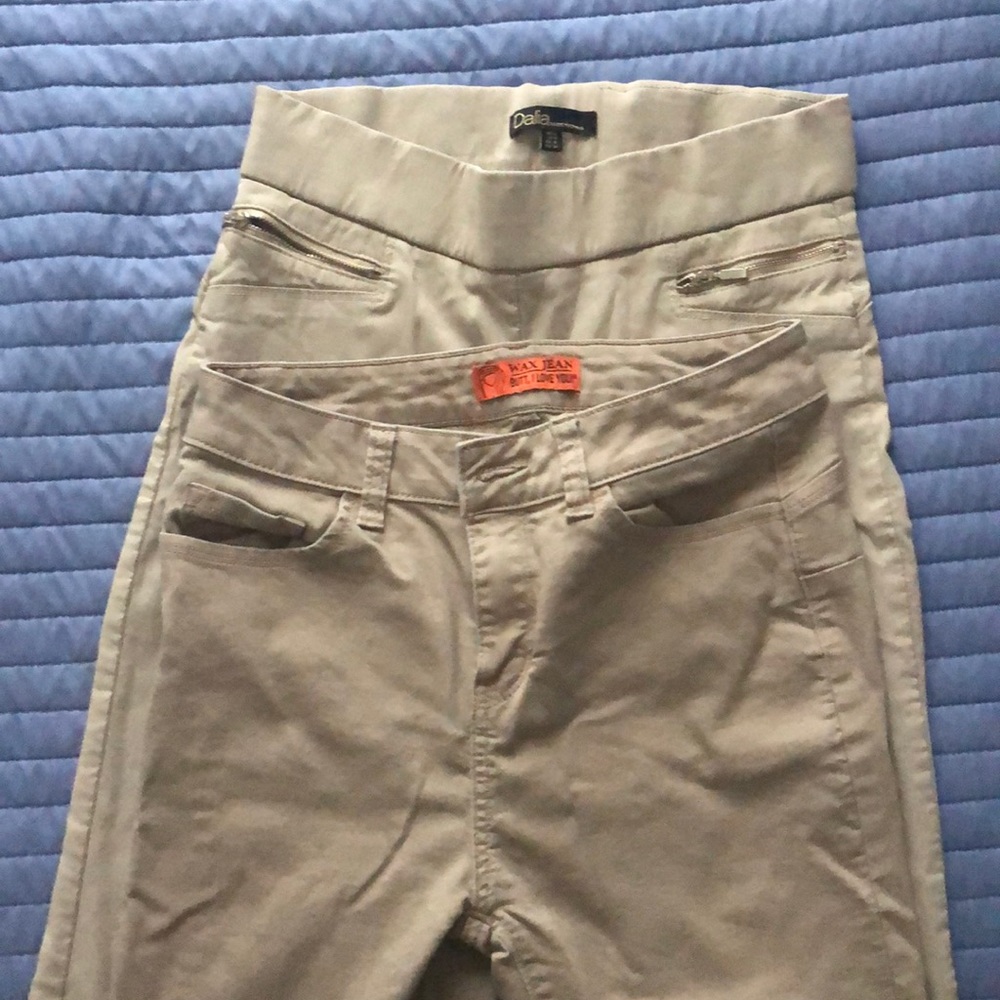 Khaki jeans and pants